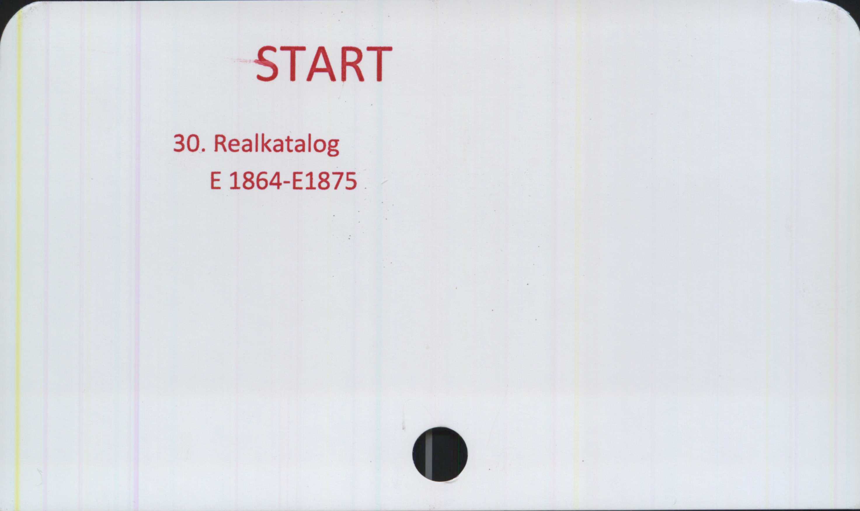  ﻿START

30. Realkatalog
E1864-E1875